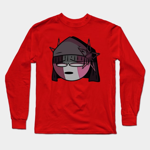 Fnf Sarv emoji worried Long Sleeve T-Shirt by Abrek Art